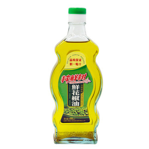 b157 . [ 하오푸드] - 鲜花椒油 / 화초유 / 산초기름함유 - 400ml