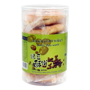 h311. [ 하오푸드 ] - 绿豆酥饼 / 녹두쑤빙 녹두분말 함유 중국과자